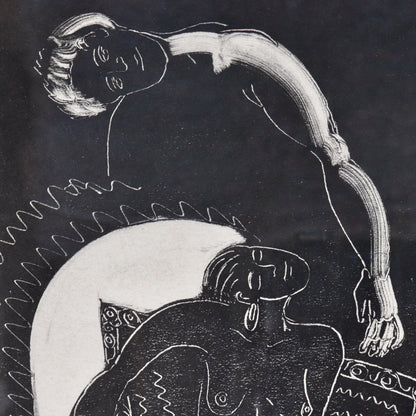 Christopher P. Wood — Mono Print, 1990