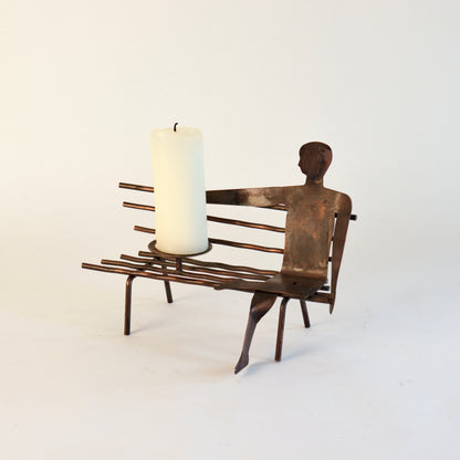 Postmodern candle holder