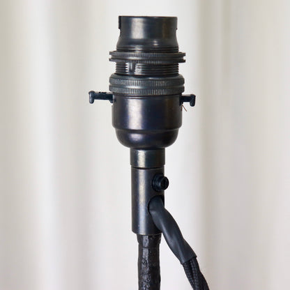 Gnarly Wrought Iron Lamp