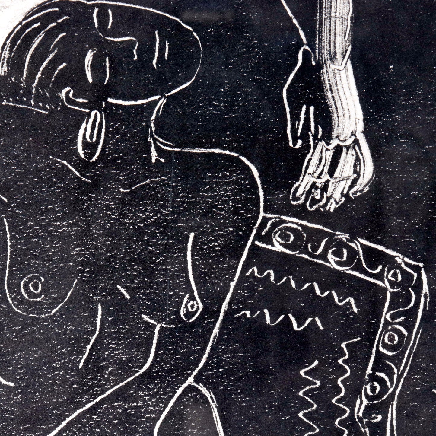 Christopher P. Wood — Mono Print, 1990