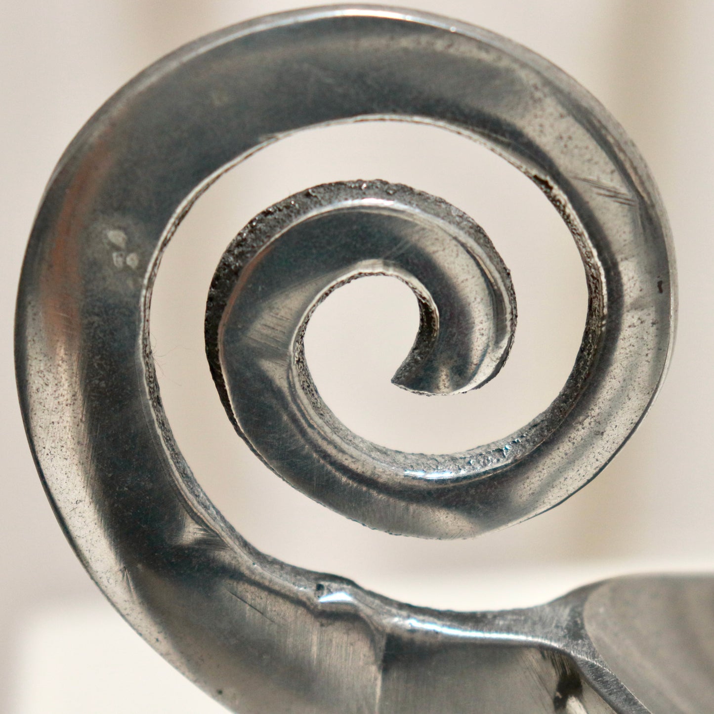 Vintage Cast Aluminium Scroll-Handled Dish / Catchall  *RESERVED*