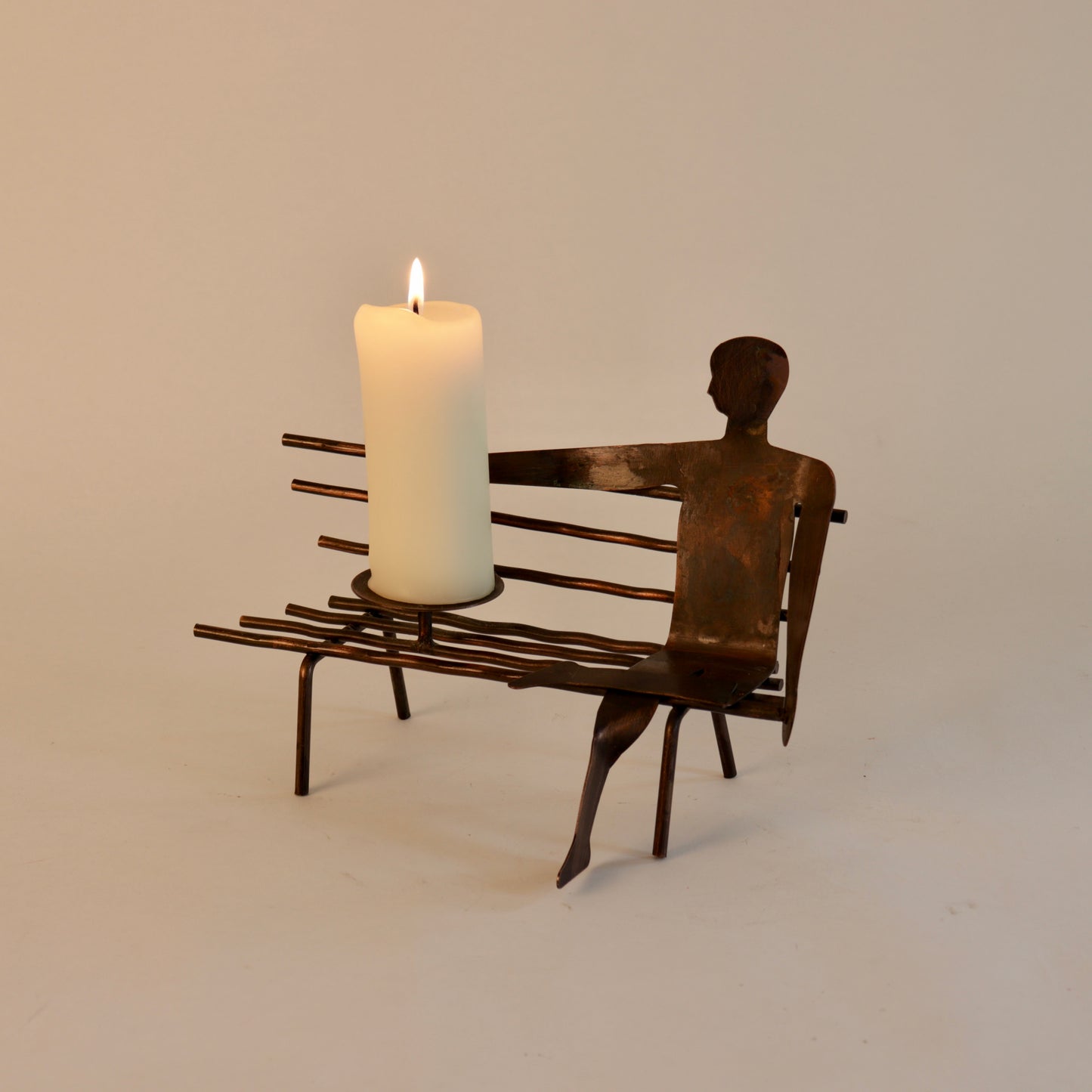 Postmodern candle holder
