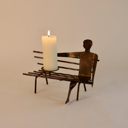 Postmodern candle holder