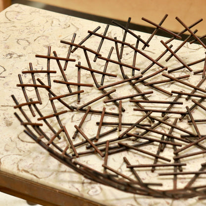 Post-Modern Lattice Centrepiece Bowl
