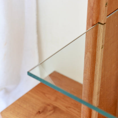 Architect-Designed Oak & Glass Sideboard
