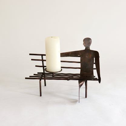 Postmodern candle holder