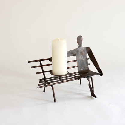 Postmodern candle holder