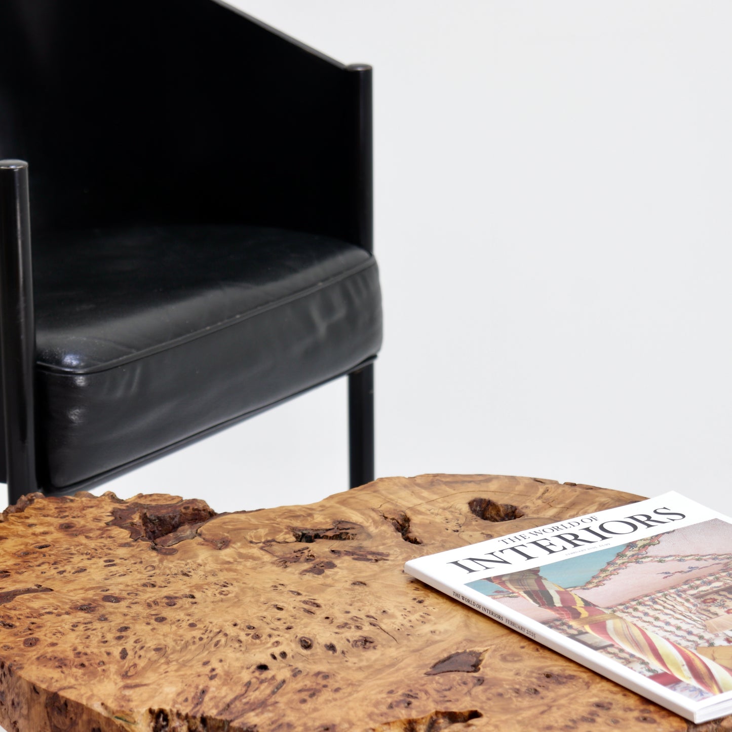 Walnut Burr side table