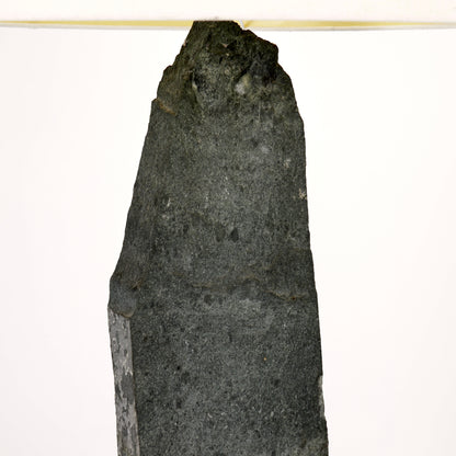 Slate slab lamp