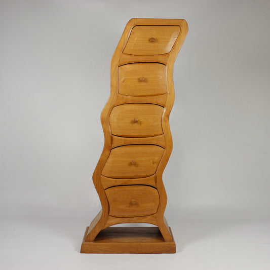 Biomorphic chest of drawers