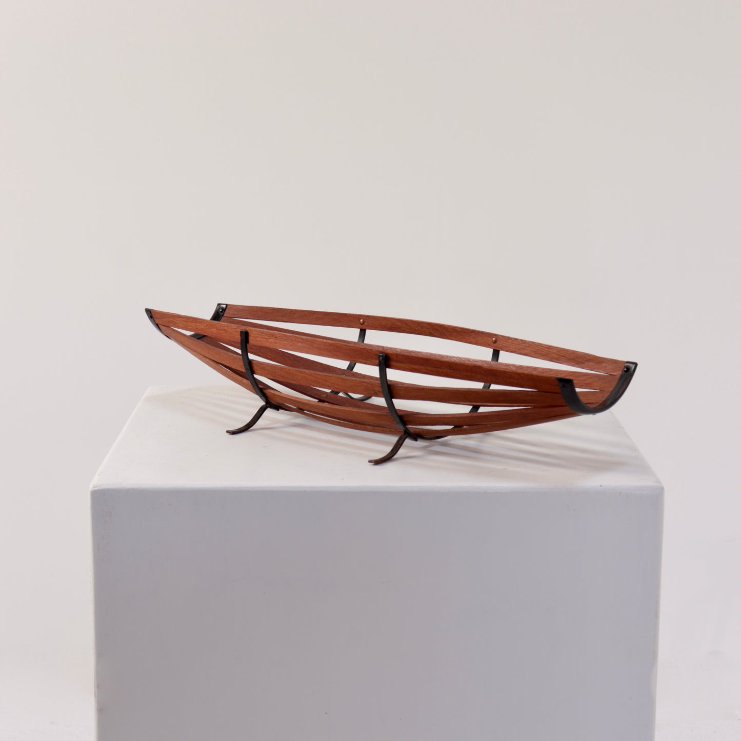 Mid Century Danish fruit basket