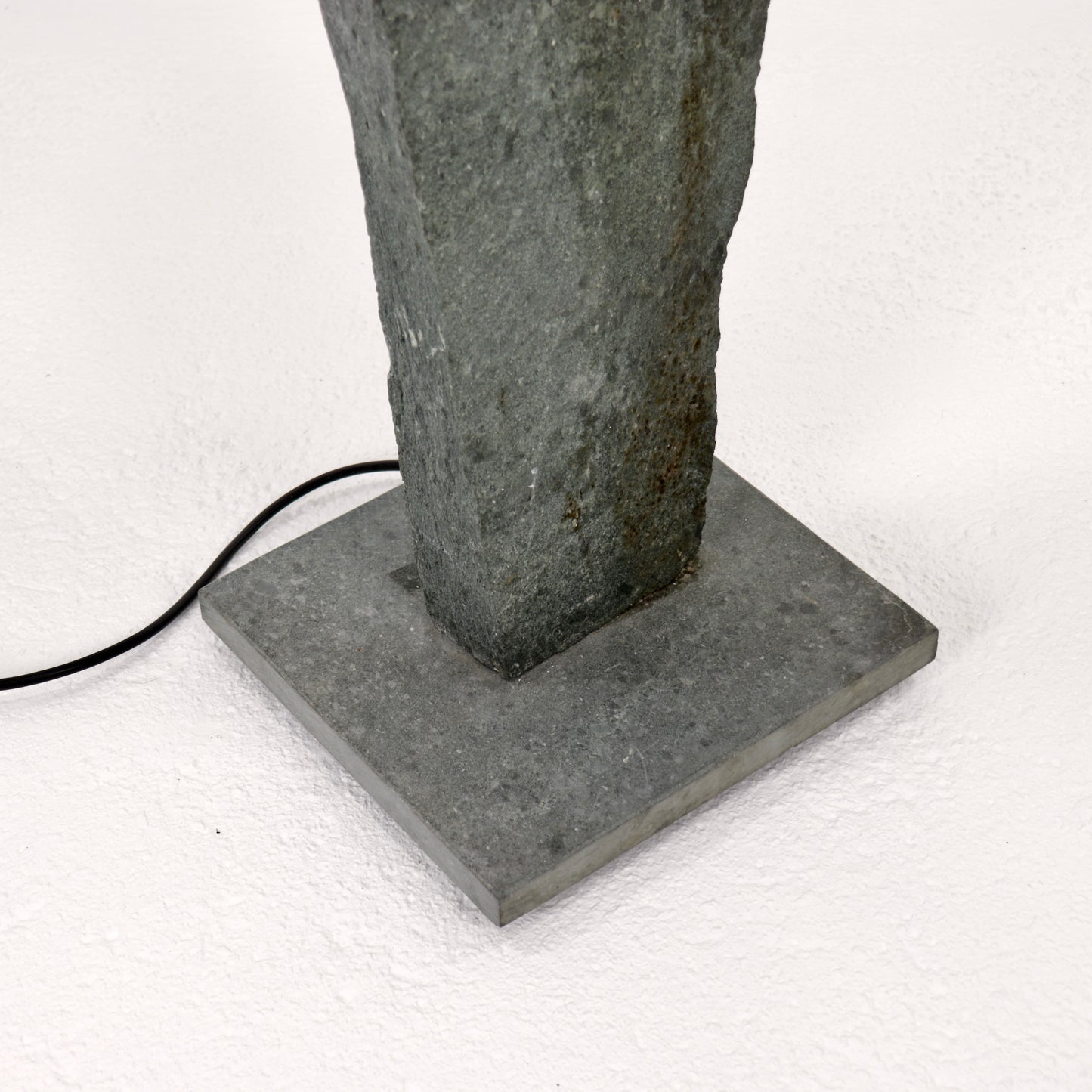 Slate slab lamp
