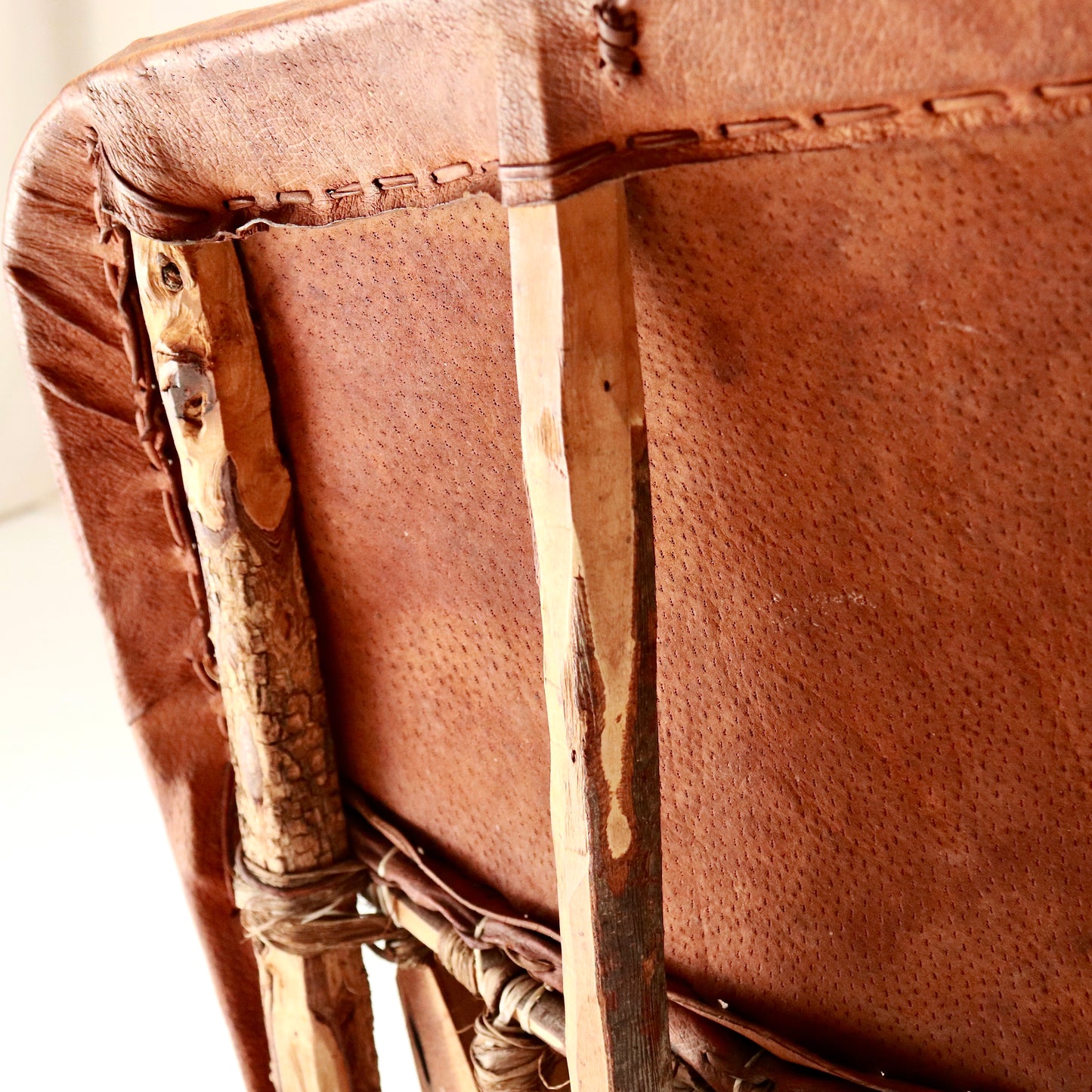 Early 20th Century Mexican Equipal Chair