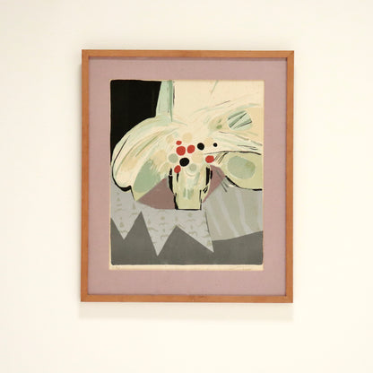 Editioned Silkscreen Print, Signed (Artist Unknown), c. Mid-20th Century