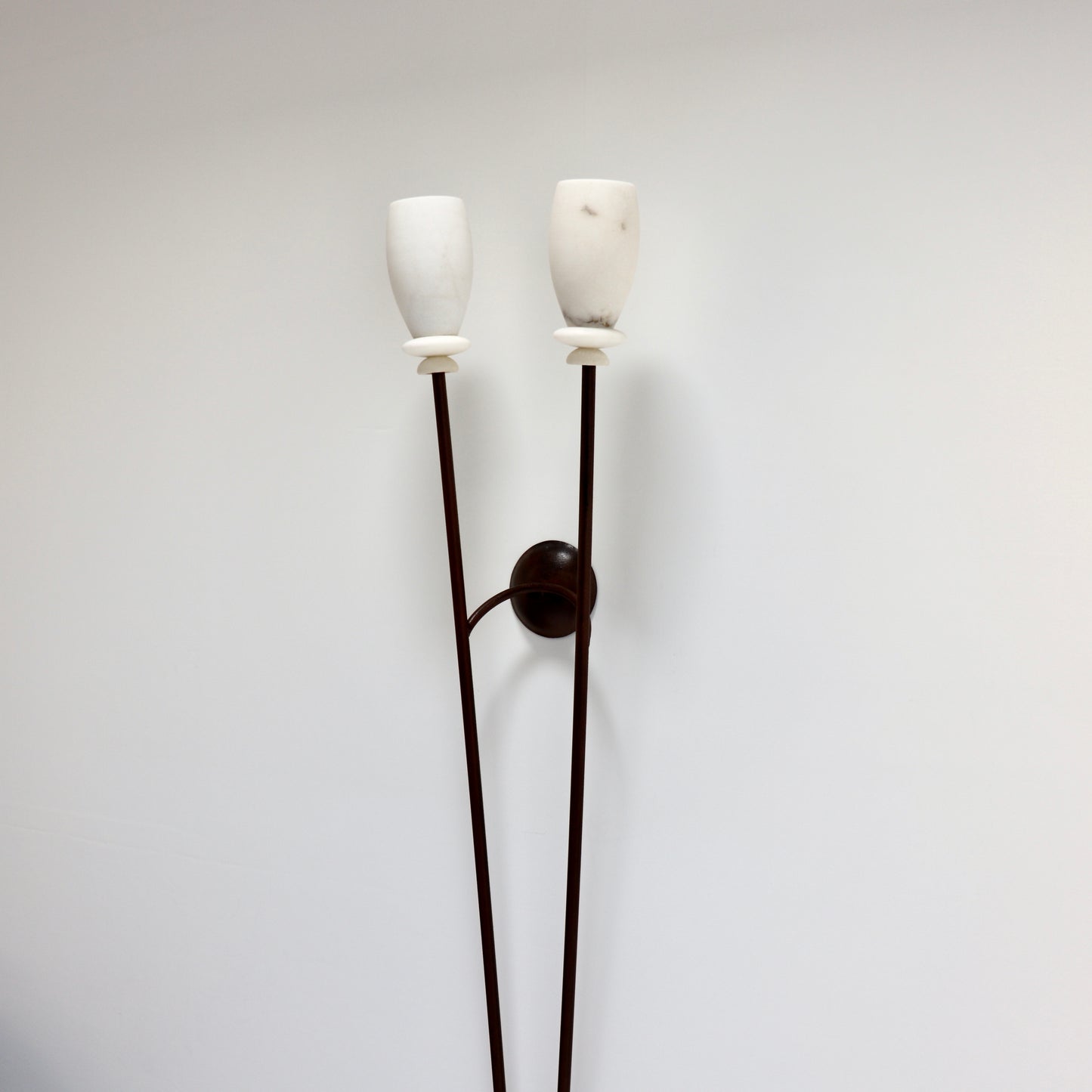 Large Alabaster twin wall light