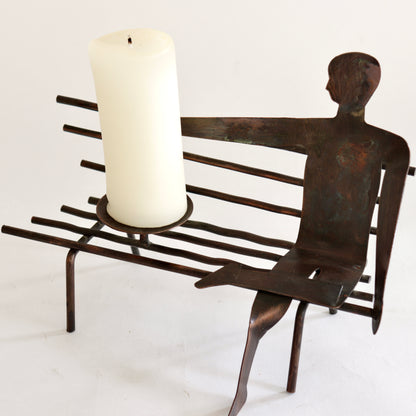 Postmodern candle holder