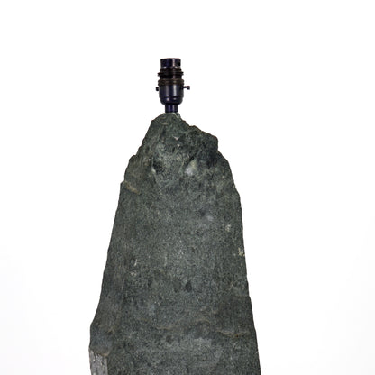 Slate slab lamp