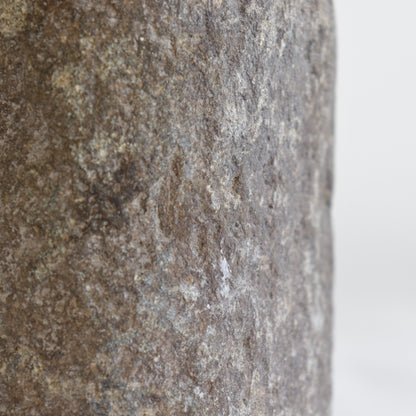 Granite rock vase