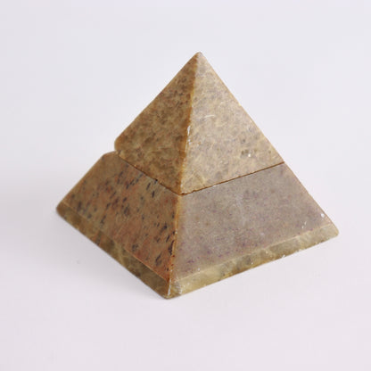 Secret Pyramid Stone Box