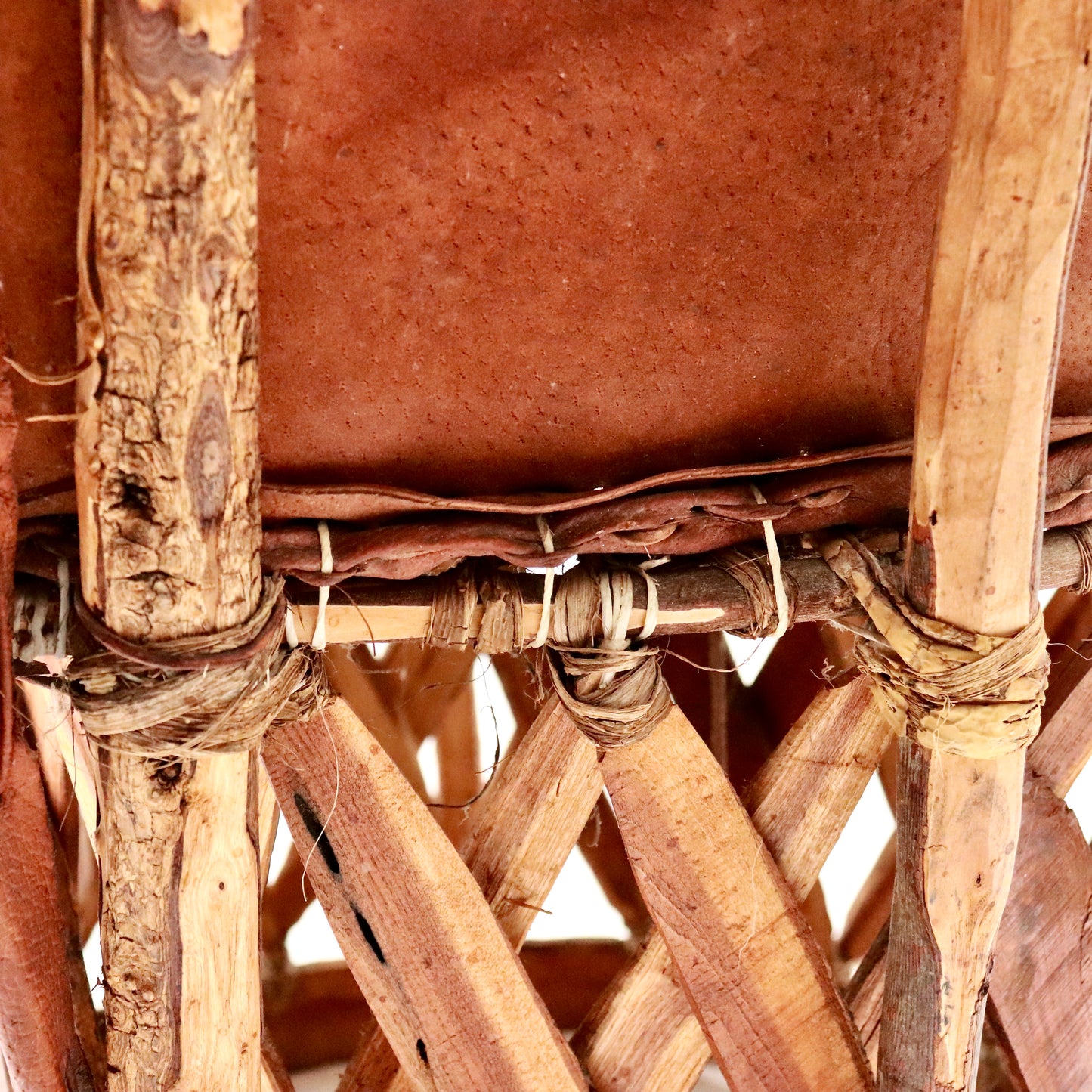 Early 20th Century Mexican Equipal Chair