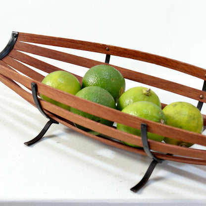 Mid Century Danish fruit basket