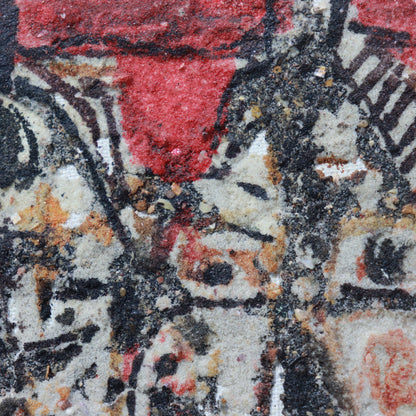 Danseurs dans le feu painting detail