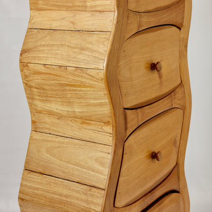 Biomorphic chest of drawers