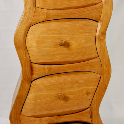 Biomorphic chest of drawers
