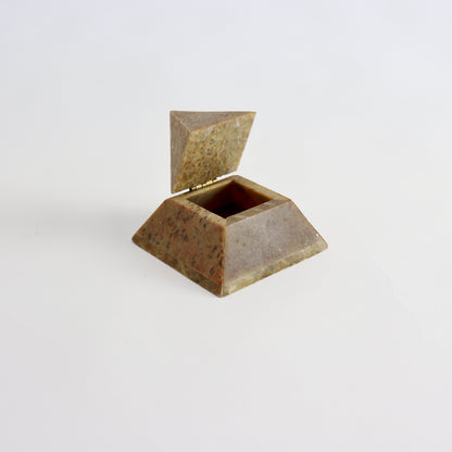 Secret Pyramid Stone Box