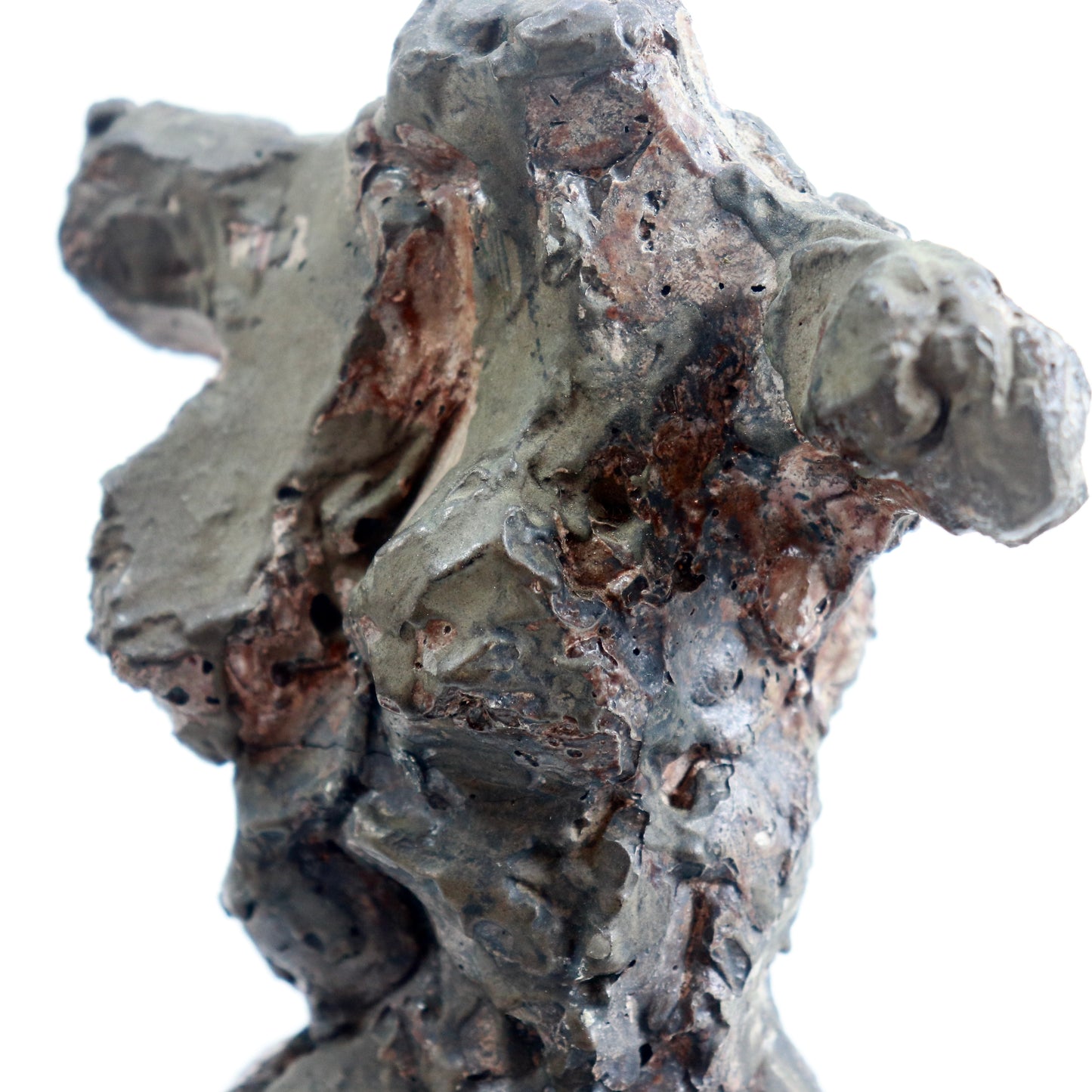 Patinated Plaster Bronze Figure