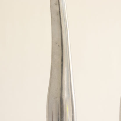 Close-up cast aluminium surface texture