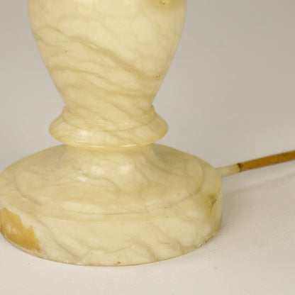 Goblet form Alabaster lamp