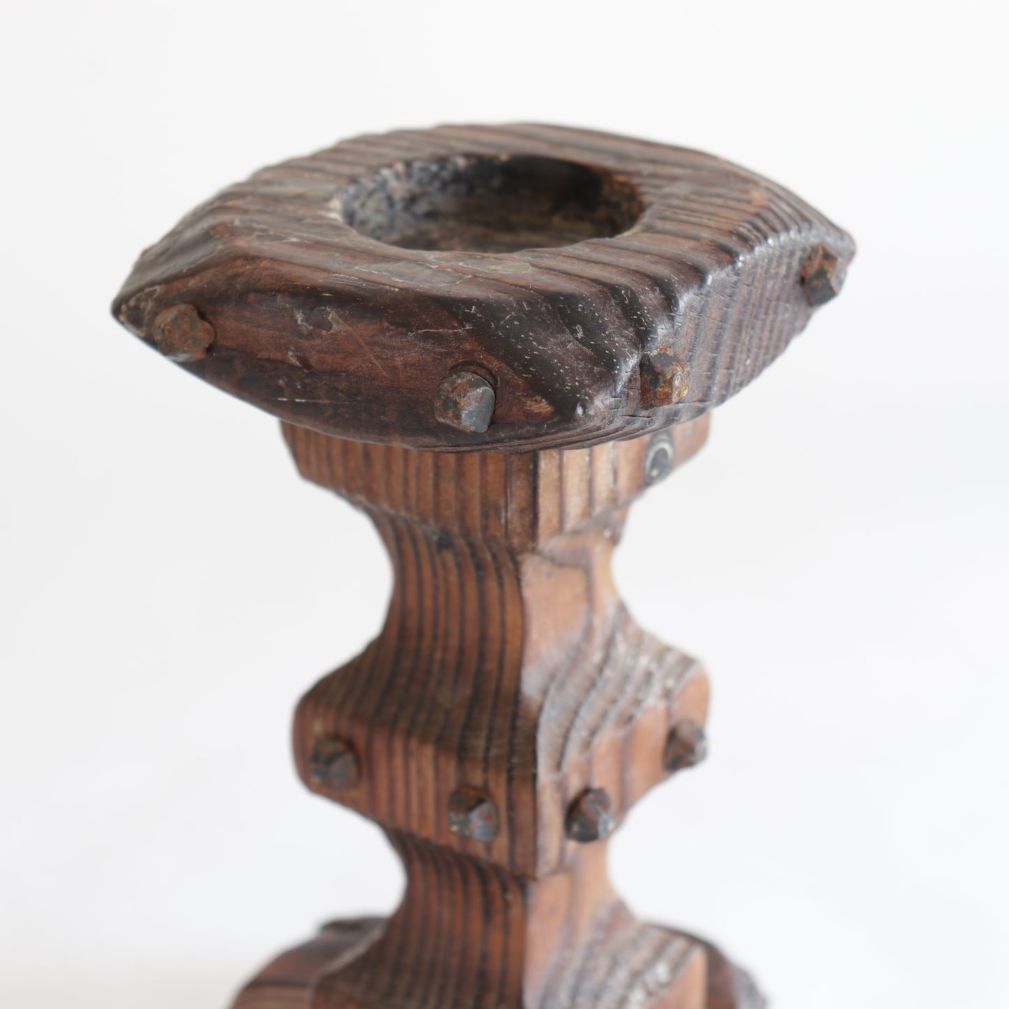 Brutalist Spanish Candle Holder