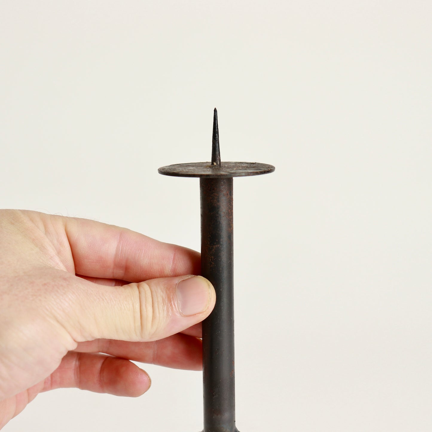 small vintage pricket candle spike holder