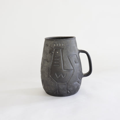 Decorative handled vessel