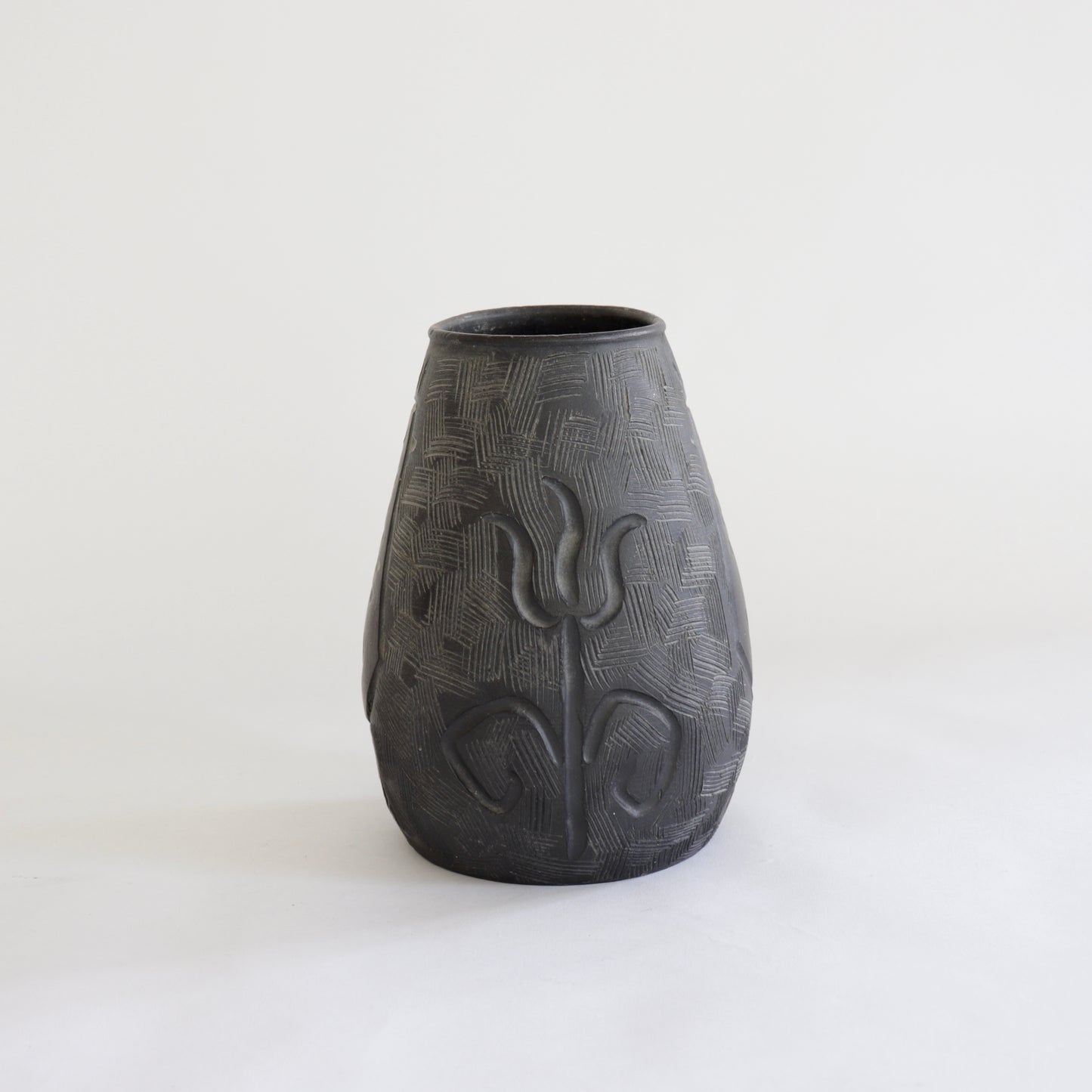 Decorative handled vessel