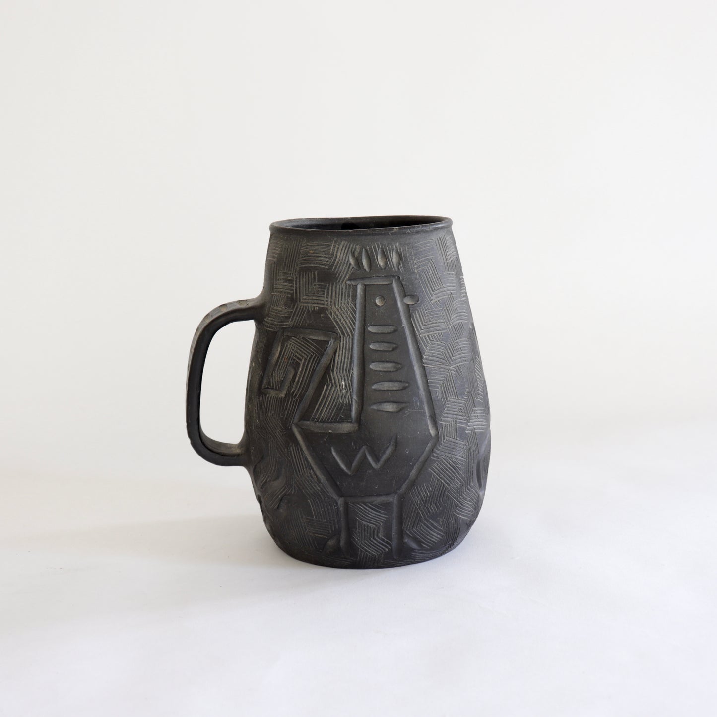 Decorative handled vessel