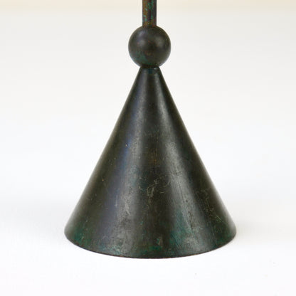Bronze Christian De Beaumont candlestick
