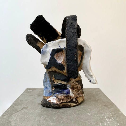 Ceramic abstract sculpture