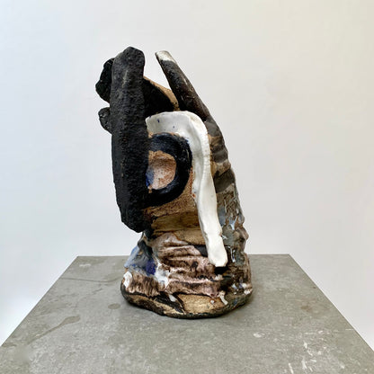 Ceramic abstract sculpture