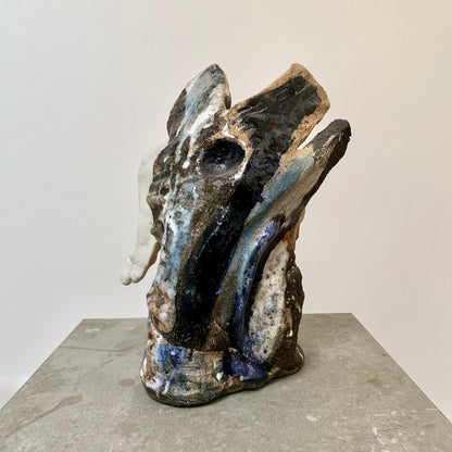 Ceramic abstract sculpture