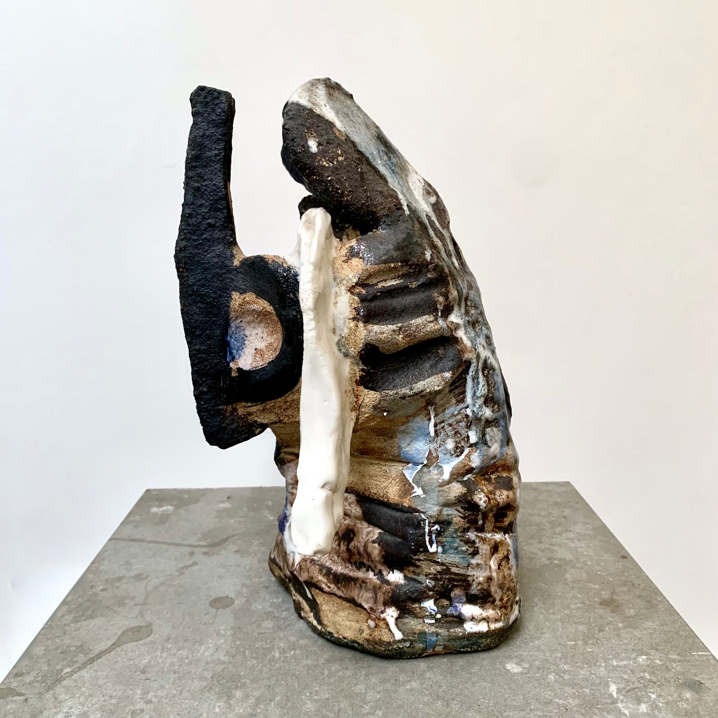 Ceramic abstract sculpture