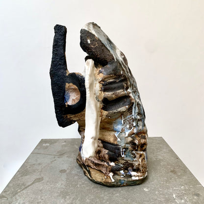 Ceramic abstract sculpture
